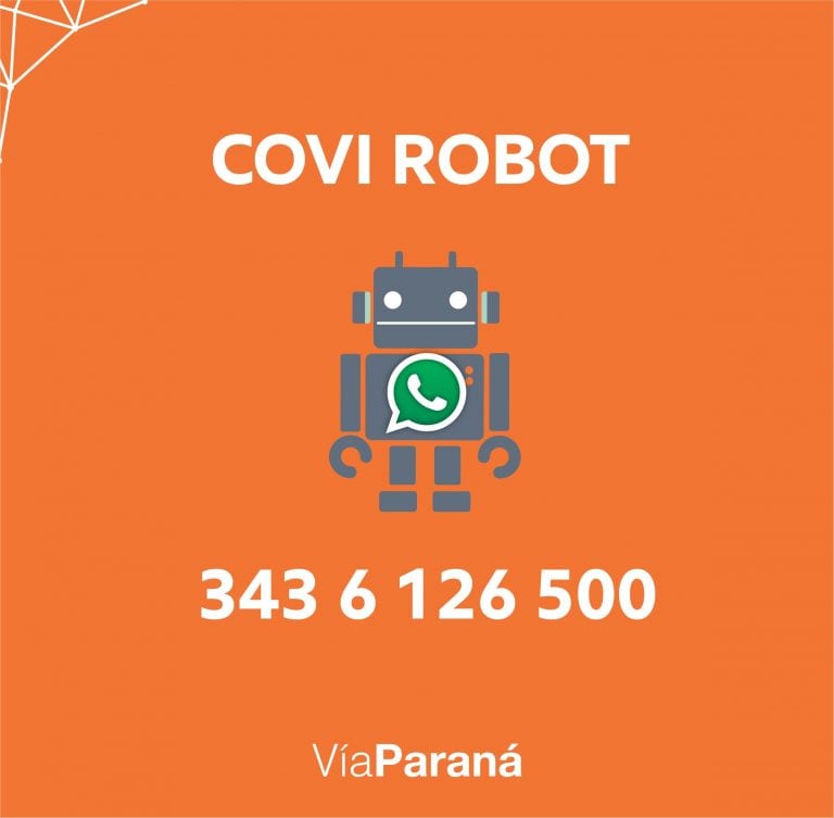 Covi Robot. El robot del Ministerio de Salud de Entre Ríos que responde preguntas sobre COVID-19