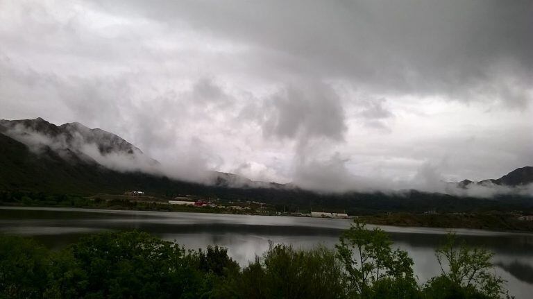 Lluvia en San Luis.