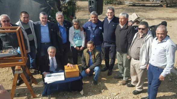 Homenaje a Miguel Antonio González, uno de los 323 tripulantes que perdieron la vida el 2 de mayo de 1982.