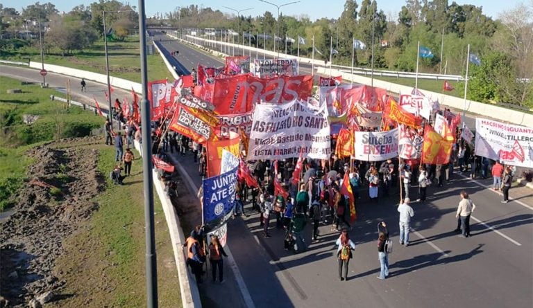 Paro en La Plata