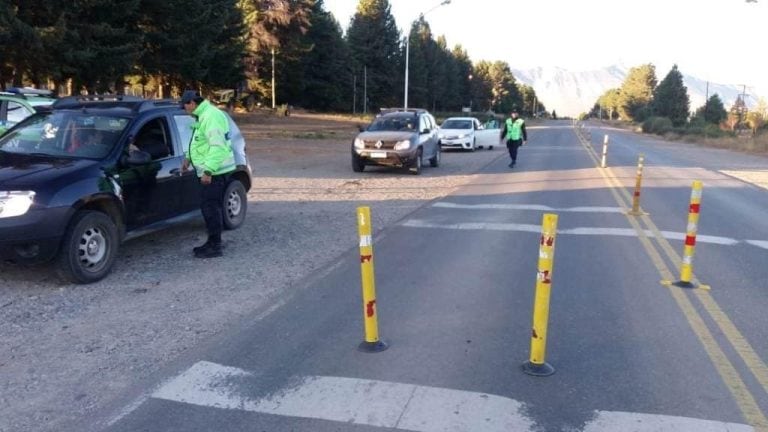 Intensos controles en la ruta que une Esquel - Trevelin