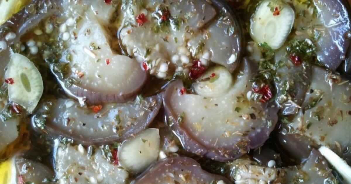 Especial para conservar hasta las Fiestas: receta de berenjenas en escabeche
