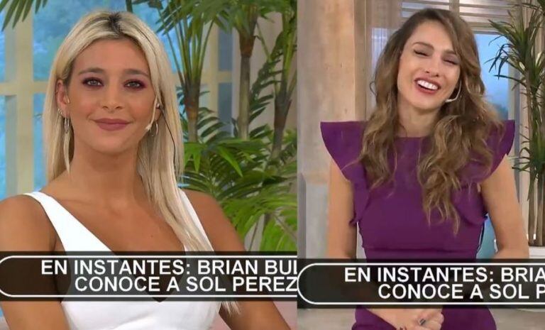 Sol Pérez y Pampita se cruzaron en pleno programa.