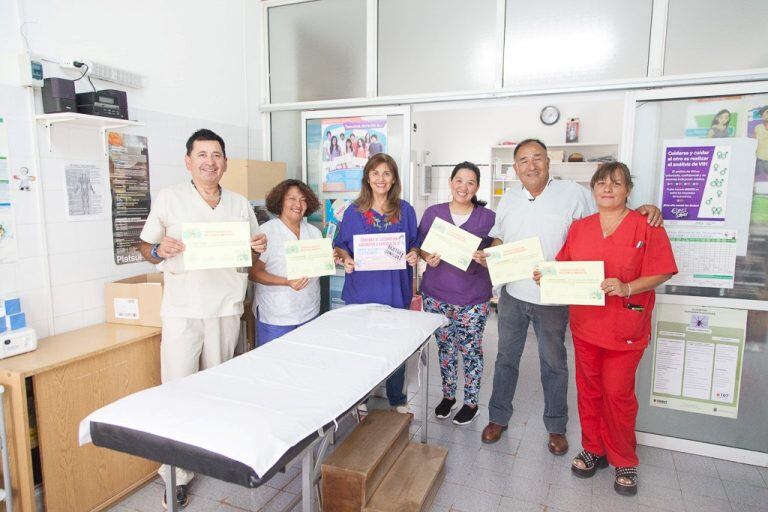 Equipo del Centro de Salud René Favaloro