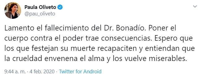 Paula Oliveto, Diputada Nacional y Presidente de la Coalición Cívica-ARI de la Ciudad de Buenos Aires