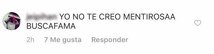 (Comentarios en Instagram)