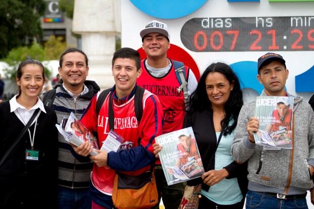 Capacitaron a los chicos de La Luciérnaga para que sean guías turísticos durante el CILE.