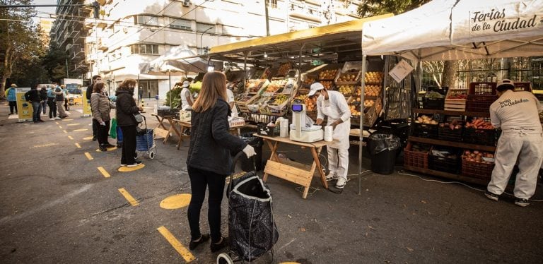 Las Ferias de la Ciudad continuarán funcionando durante la cuarentena estricta (Foto: GCBA)