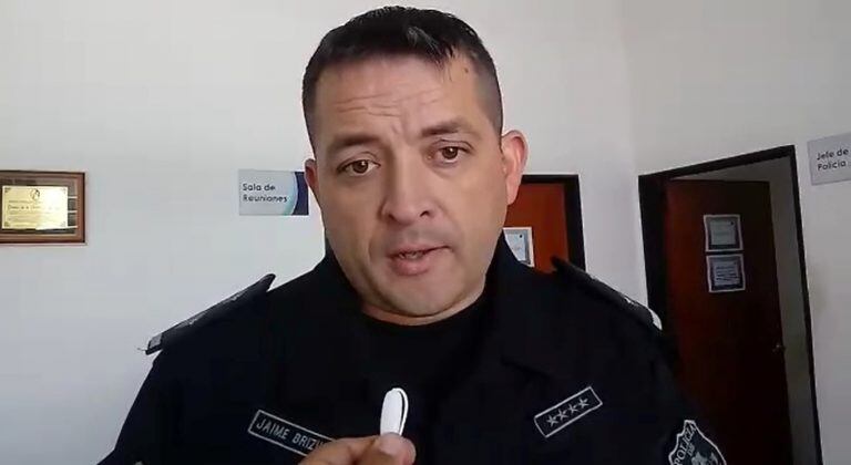 Crio. Jaime Brizuela, jefe de Ayudantía de la Policía de Jujuy.