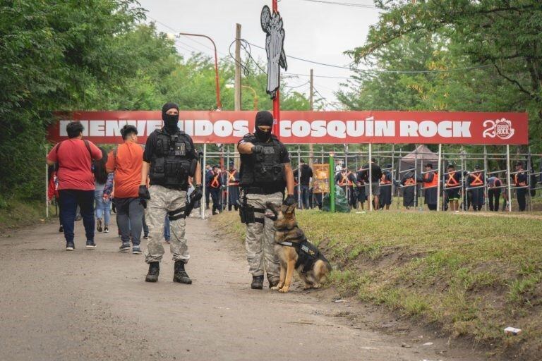 Seis detenidos durante esta última edición del Cosquín Rock.