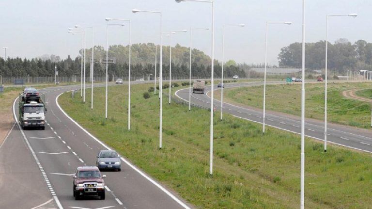 Anunció que luego construirán otra doble vía para unir San Luis y Mendoza.