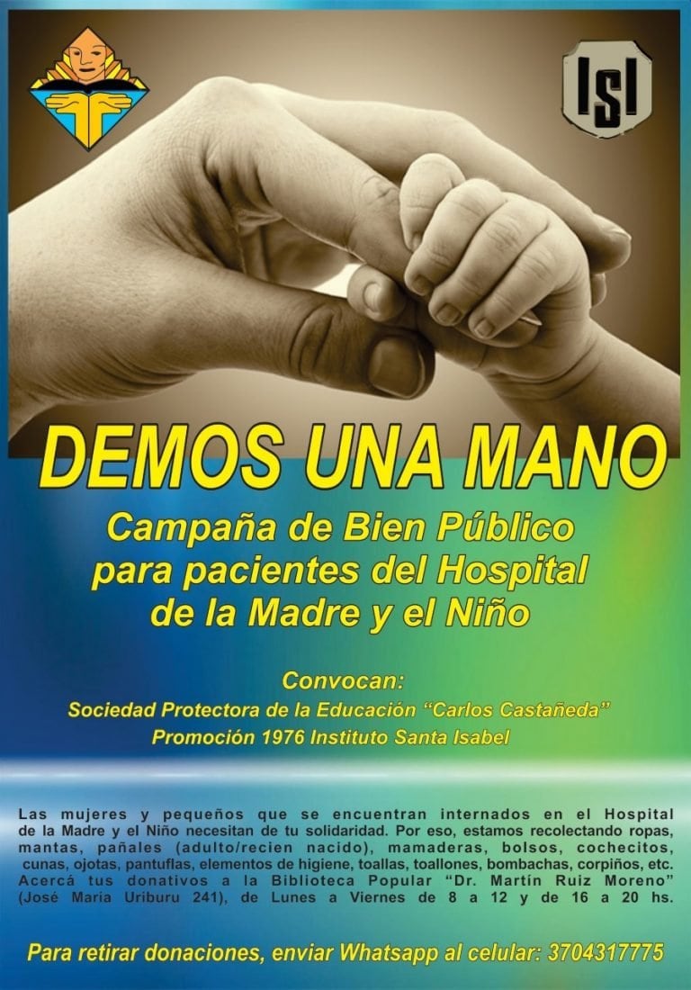 Demos una mano, campaña de Bien Público