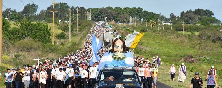 Peregrinación de los Pueblo, Paraná 2018.