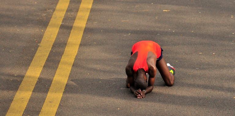 Maratón 42K de Buenos Aires. (Foto: Clarín)