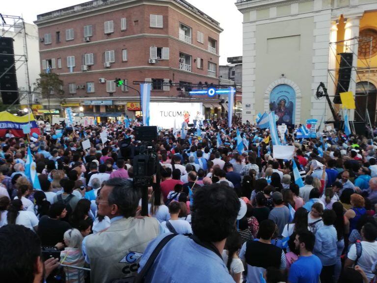 Marcha del Sí se puede en Tucumán.