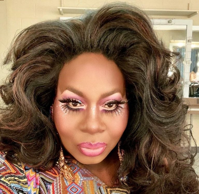 La drag queen Latrice Royale, quien podría interpretar a Úrsula, la villana der "La Sirenita" (Foto: Instagram)