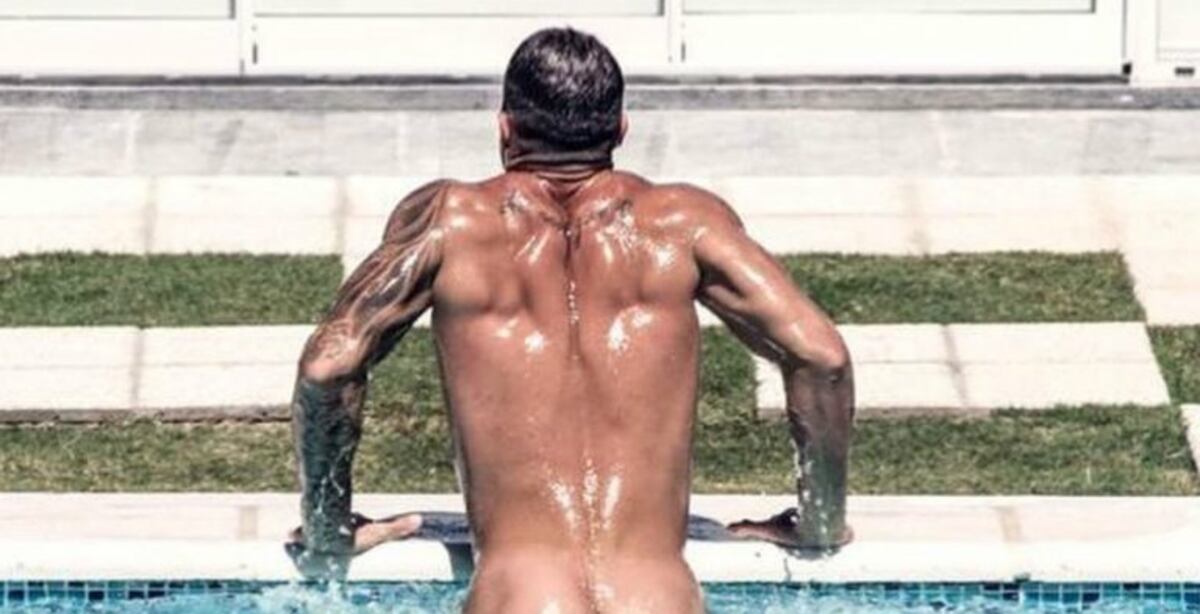 Flavio Mendoza encendió Instagram con fotos de su modelo cordobés al desnudo