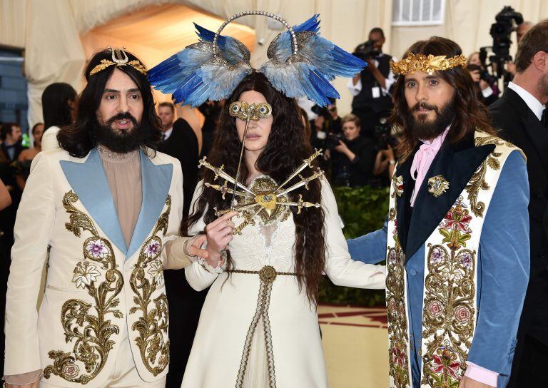 Alessandro Michele, Lana del Rey y Jared Leto.