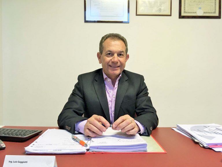 Luis Gaggiotti Presidente de la Cámara Inmobiliaria de Rafaela