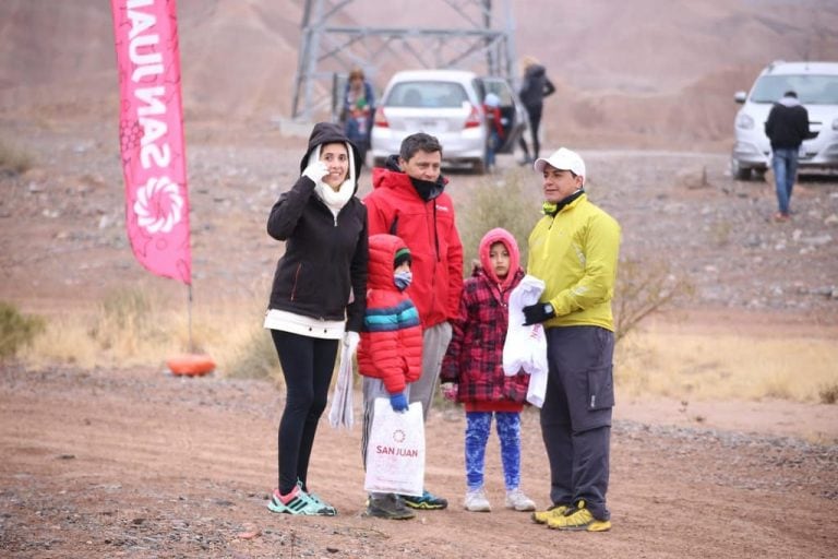 Trekking en familia.