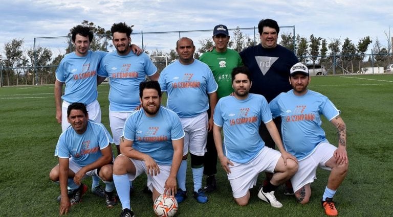 caleta jornada de futbol solidario