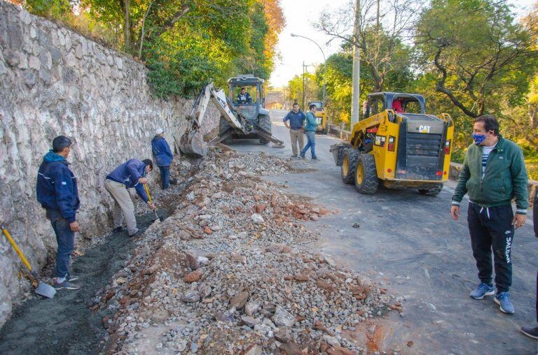 Saldán: Cayetano Canto ultimando detalles de la obra