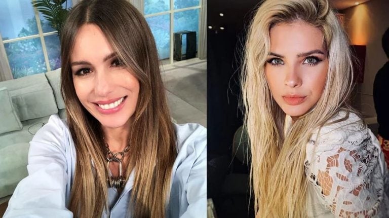 Pampita Ardohain y la China Suárez. (Foto:Web)