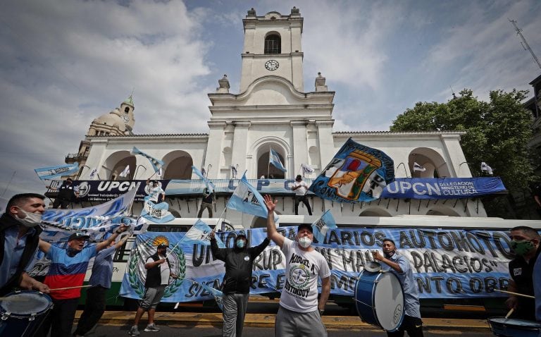 Día de la Lealtad  (Photo by Alejandro PAGNI / AFP)