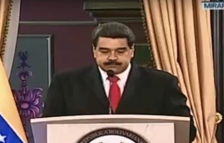 Maduro en conferencia