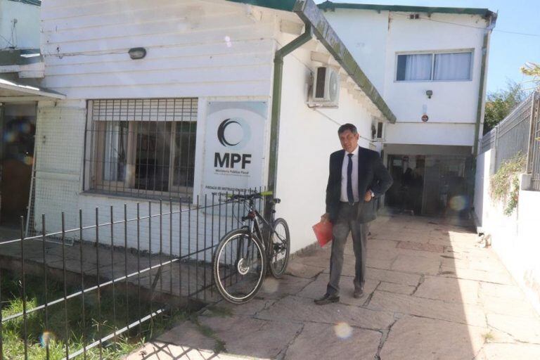 Denuncia penal contra la Coopi establecida por el Asesor Letrado, Dr, Darío Pérez. (Foto: Municipal).