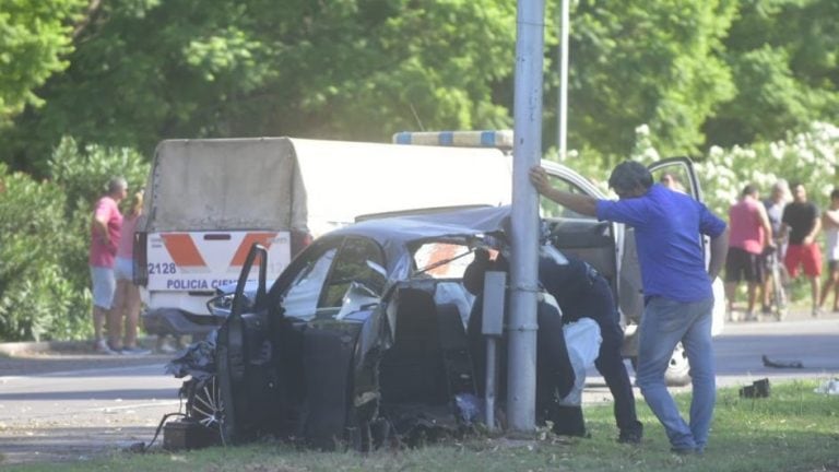 Fatal accidente en acceso Norte entre Pascual Segura y Manuel A. Sáenz