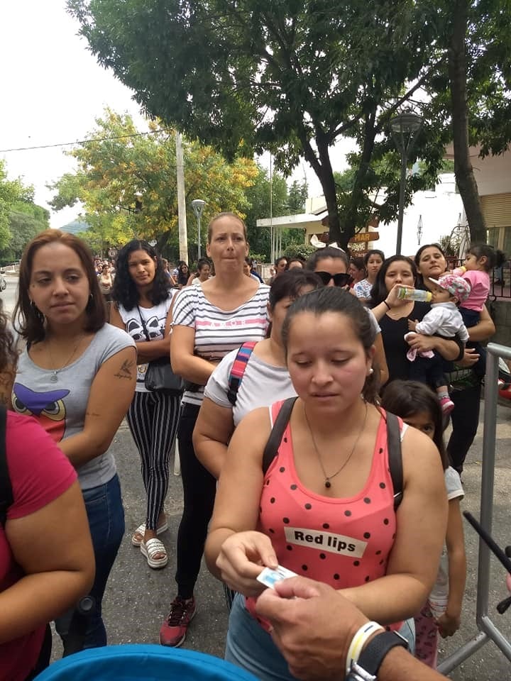 Los beneficiarios de Santa Rosa fueron 750 personas.