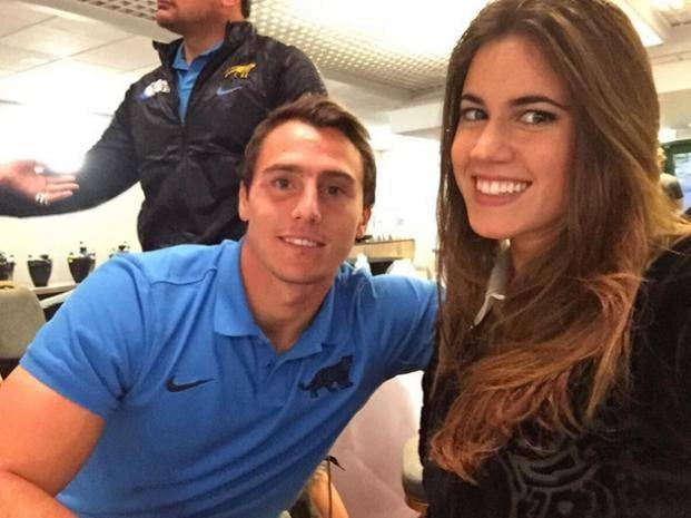 Natacha Eguía, la novia del "Puma" Juan Imhoff