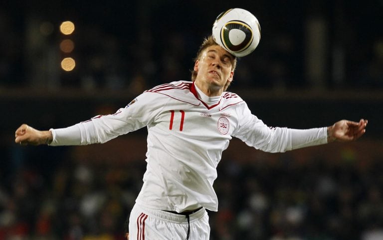 Nicklas Bendtner. (AP)