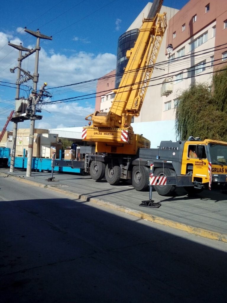 Gran operativo para la instalación de un resonador en el hospital de Río Cuarto