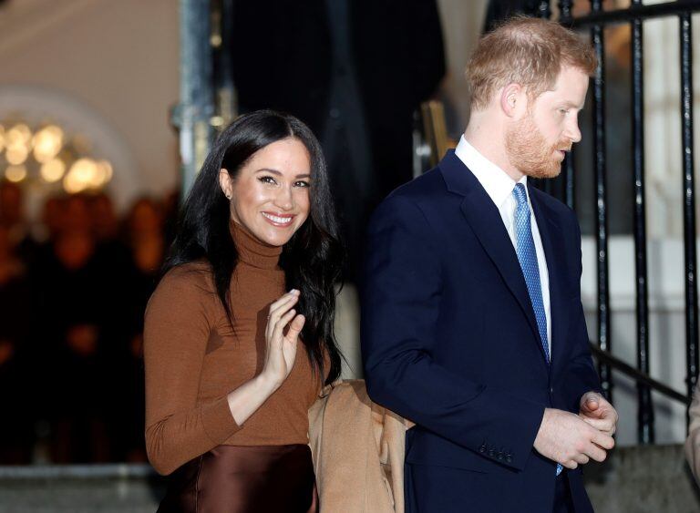 Las duques de Sussex. (AP Photo/Frank Augstein, Archivo)