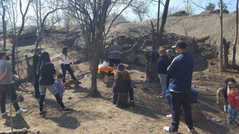 Los vecinos de barrio La Quinta aprendieron sobre el “compostaje y la separación de residuos”