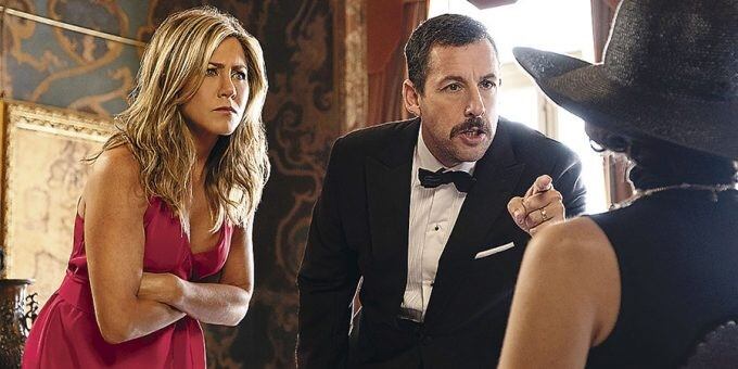 Misterio a bordo: película protagonizada por Jennifer Aniston y Adam Sandler.