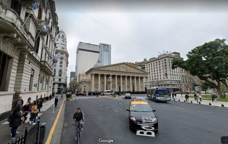 Buenos Aires hoy Google street view.