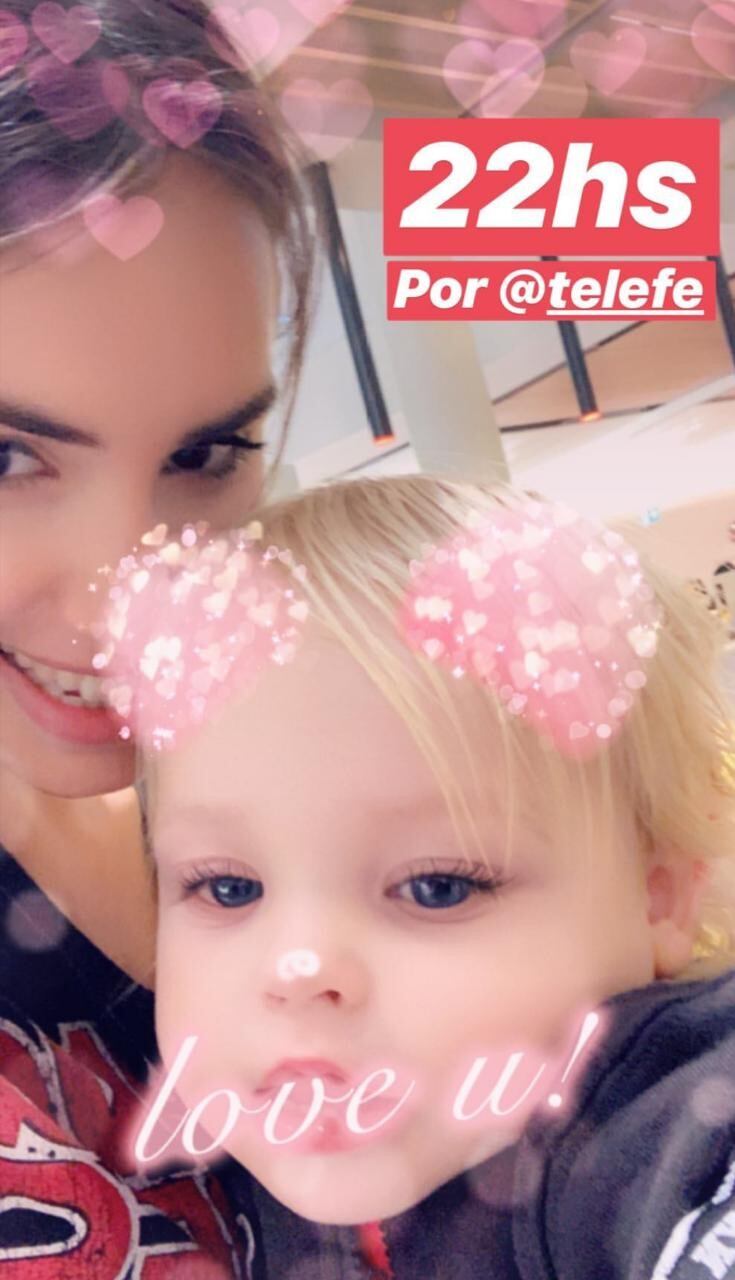 Lali Espósito en Por el Mundo (Foto: Instagram)