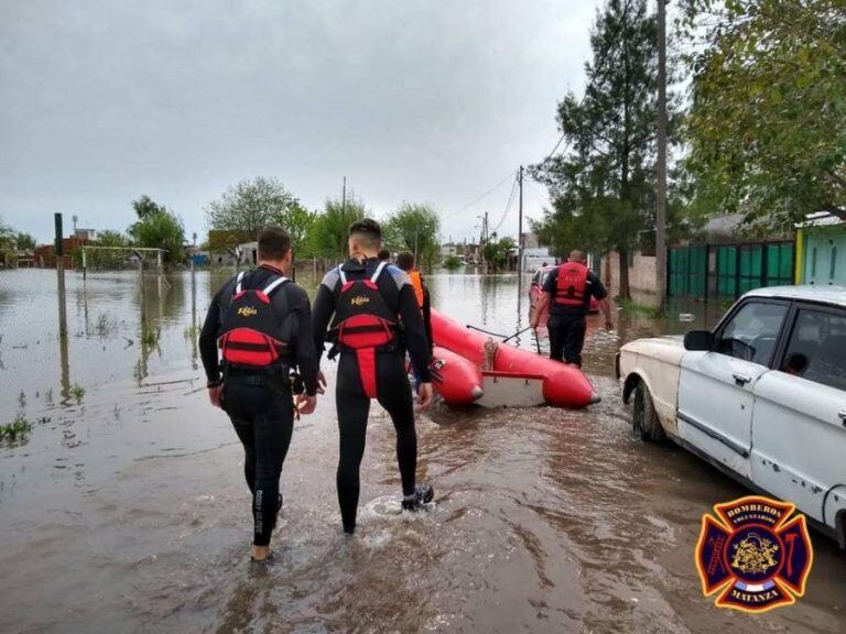 Cerca de seis mil personas fueron evacuadas por las fuertes tormentas Buenos Aires