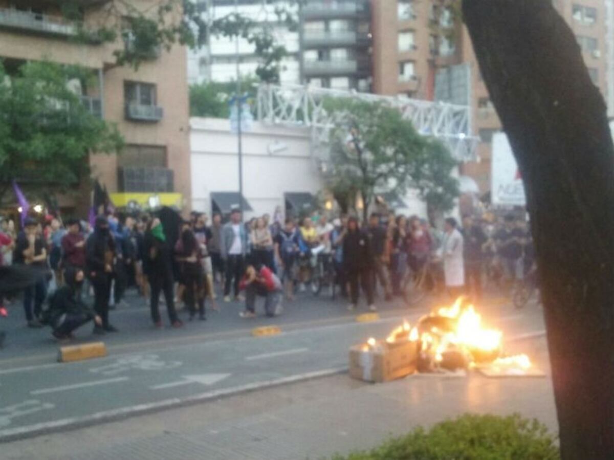 Seis detenidos y cuatro policías heridos en la marcha por el mapuche Rafael Nahuel
