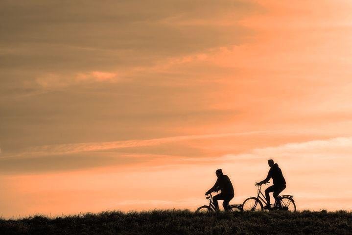 "Con mamá el sábado salimos a andar en bici (...)"