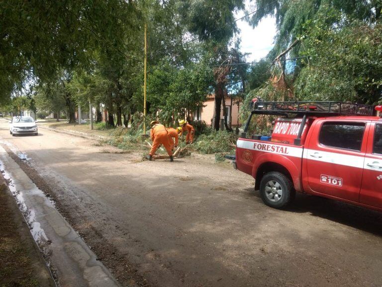 Tormenta en Villa del Rosario