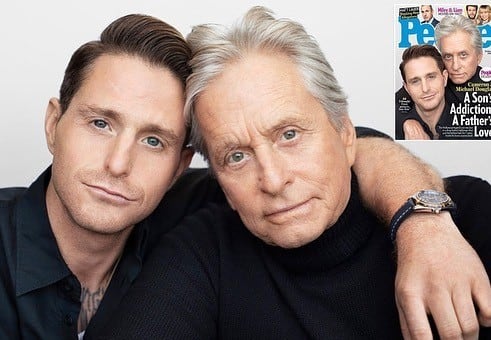 Cameron y Michael Douglas posan juntos tras brindar una entrevista conjunta para revista People (Foto: gettyimages)