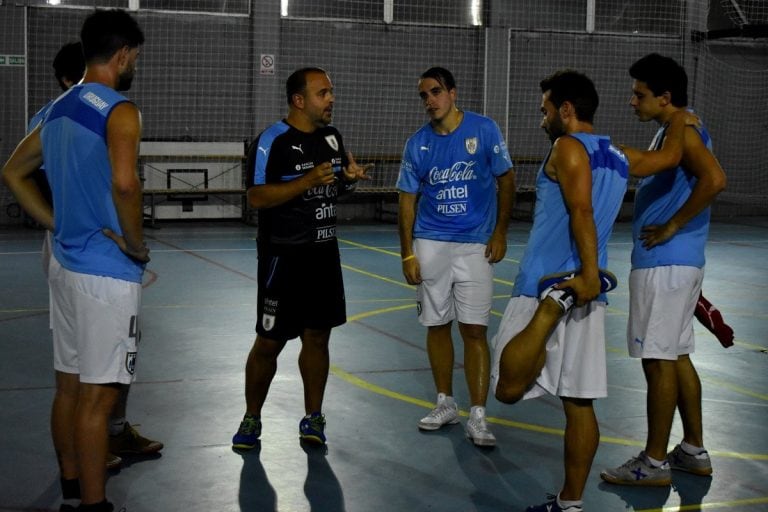 Selección AUF de Uruguay, profesor Diego D'Alessandro