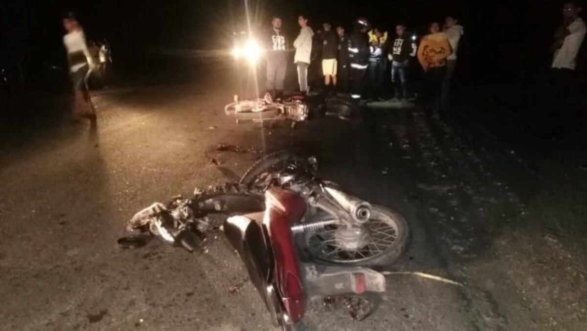 Tragedia: una beba de un año murió en un accidente de motos
