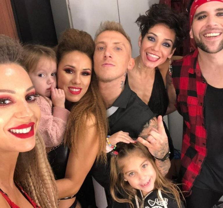 El Polaco y Noelia Marzol bailaron con Barby Solienzi (Foto: Instagram)