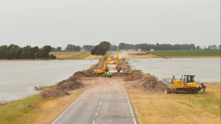 Vialidad Nacional informó que la ruta 3 continuará cortada