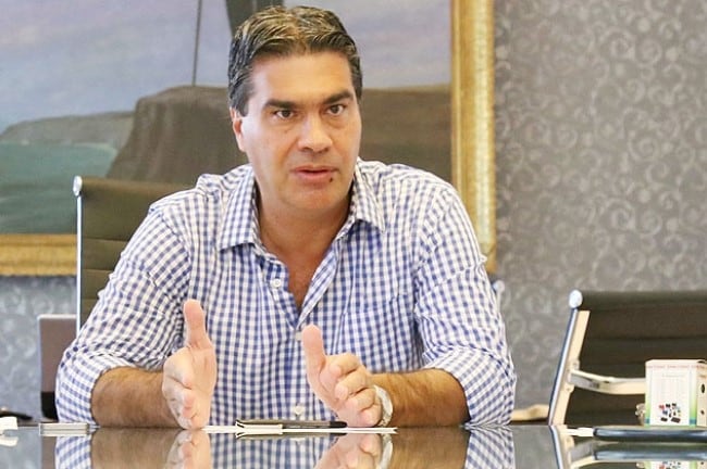 El intendente Jorge Capitanich